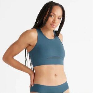 Knix Momenta Racerback Sports Bra in Tidepool NWT